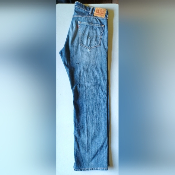 🍒 Levis 559 Men's Blue Denim Jeans - Picture 3 of 10